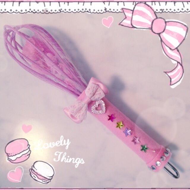 ハンドメイド❤︎プリキュアの泡立て器