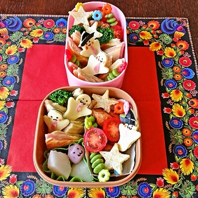 遠足リベンジ　＆　おばけちゃんのホットサンド弁当