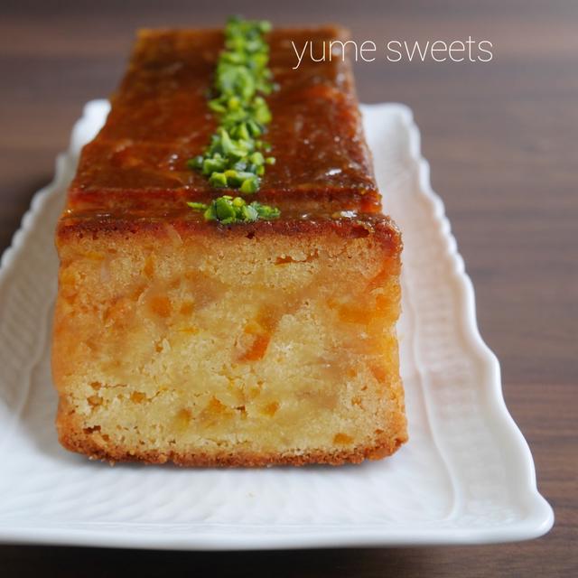 オレンジピールのパウンドケーキ　TOMIZレシピ♪