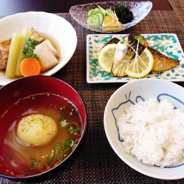 皮がパリでこれからはこっちかな☆焼き鯖♪