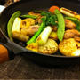 鶏肉と野菜のフライパン焼き