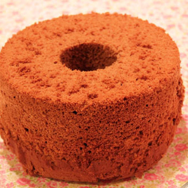 ふんわりしっとりチョコシフォンケーキ　お出かけ準備