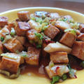 豆腐とキノコのピリ辛×甘辛炒め♪韓国の人気レシピ。おつまみにも