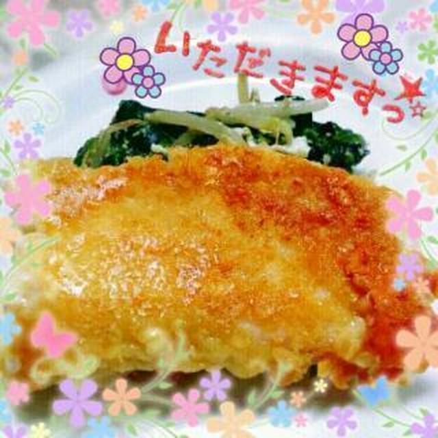 【簡単・手抜き】ささみのチーズカツ