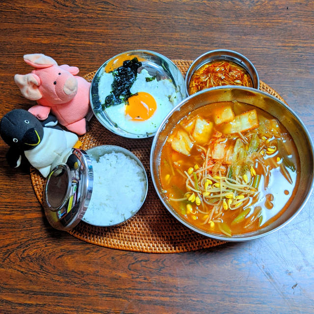 韓国風豆もやしのスープ✿コンナムルクッ