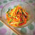切り干し大根と水菜のすっぱ煮。1歳10ヶ月