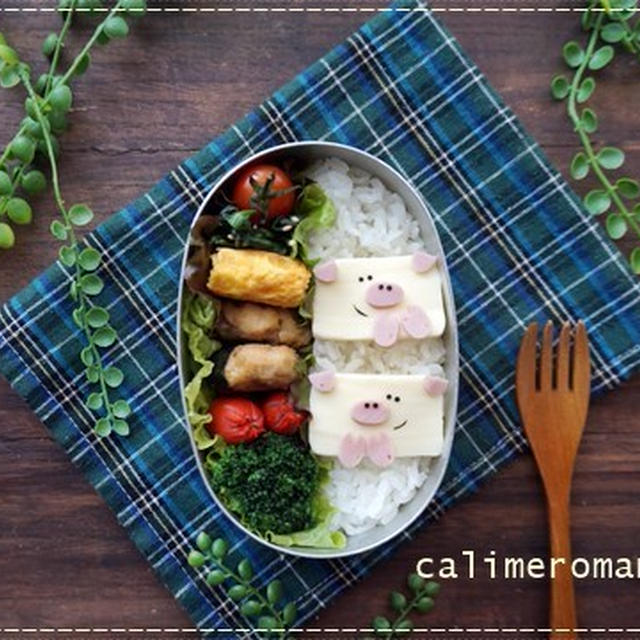 ブタさんのお弁当