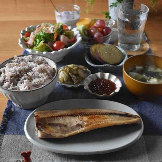 朝ごはん。