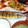 夕ごはん～牡蠣の回鍋肉………？