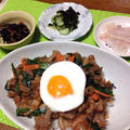 スタミナ丼〜タクミ試合2日前