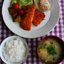 アジフライ定食