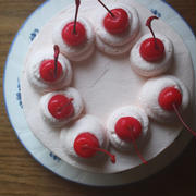 レトロなショートケーキ