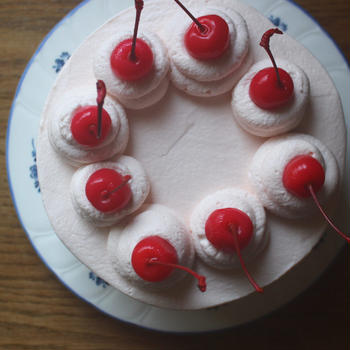 レトロなショートケーキ