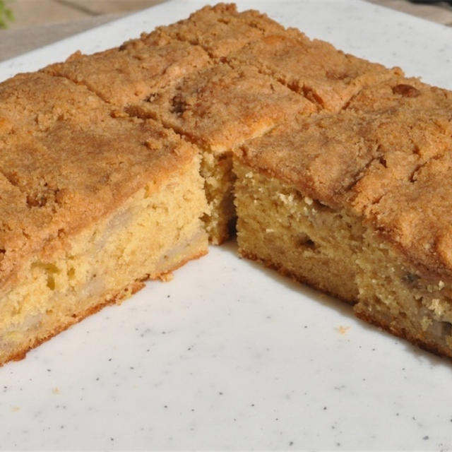シナモンバナナケーキ