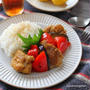 手軽なワンプレートレシピ「チキンと夏野菜のカレー南蛮丼」