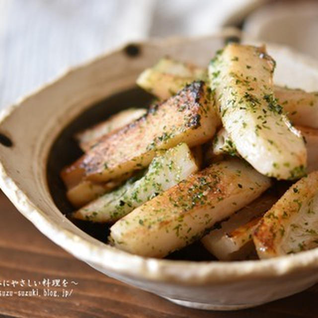 【レシピ・副菜・作り置き・動画】れんこんの新しい食べ方！のり塩れんこん