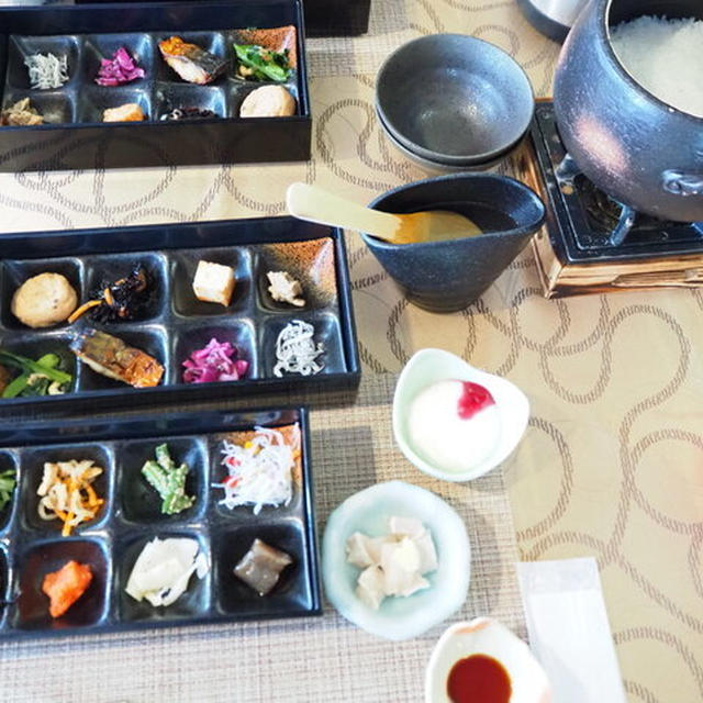春のぷち温泉旅の朝食 ＠ 熱海