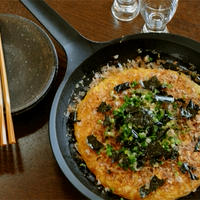 長芋と明太子のふわふわ焼き　（スムースチョッパー）