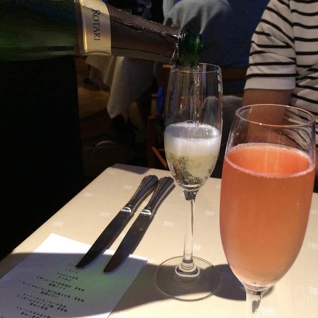 海の幸で乾杯