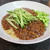 和風ジャージャー麺とすっぱくないお酢の物