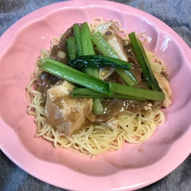 【リレーレシピ】麻婆豆腐の後は☆タップリあんかけ麺