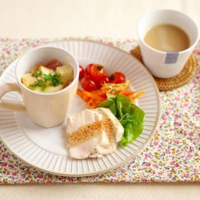 ＜連載＞朝はレンジで1分！甘くないハムチーズのフレンチトースト、今週の朝ごはん。