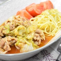 【アンバサダー】豚肉とレタスの甘酢生姜焼き