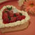 可愛いいちごのレアチーズケーキ（レシピ）　くびれてます