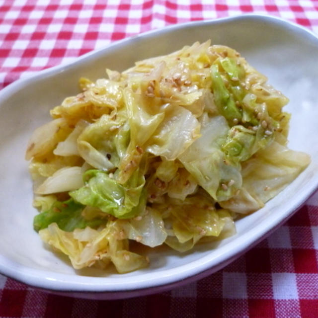 キャベツだけの中華和え、フーディストノート掲載♪
