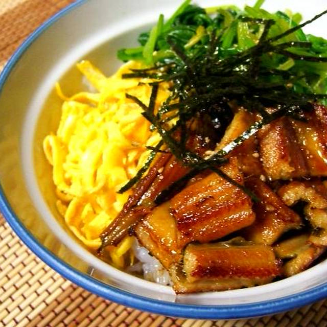 穴子の３色丼