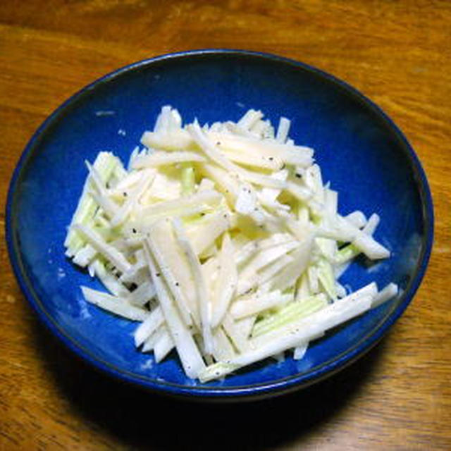 じゃがいもとセロリのサラダ