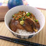 青魚のお刺身もこれで美味しく♪ハマチのごま和え納豆丼
