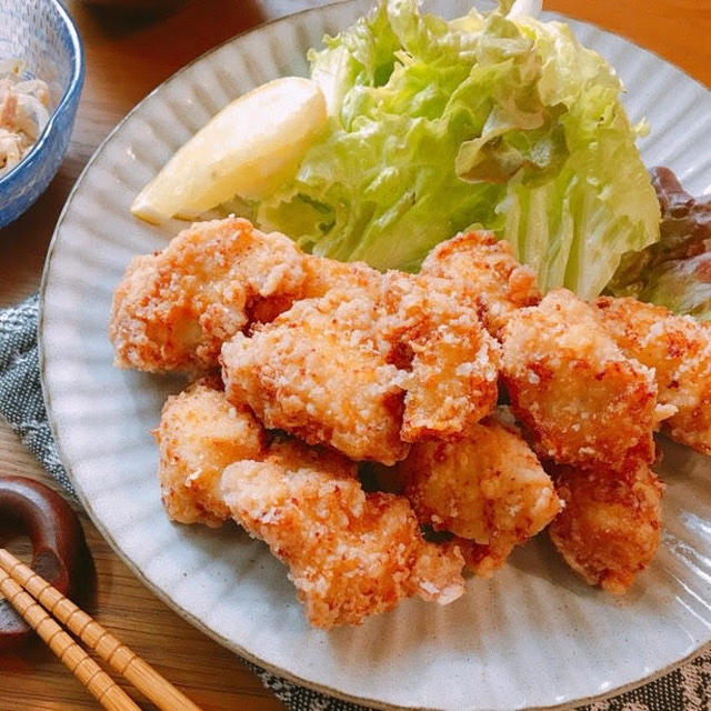 鶏むね肉で♡美味しく節約♡やわらか唐揚げ