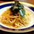 パスタ、たらこカルボナーラ