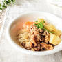 【潤いのある肌に】『糸こんたっぷり塩麹肉じゃが』美肌レシピ