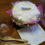 銀のぶどうのチーズケーキ☆かご盛り白らら～季節限定＊春いちご♪