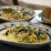 豆類＆クリームパスタ