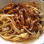 忙しいので冷凍食品のパスタ