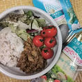 【モラタメ・モラ】「キユーピー フィッテ」 / 大豆のお肉とツナのドライカレー