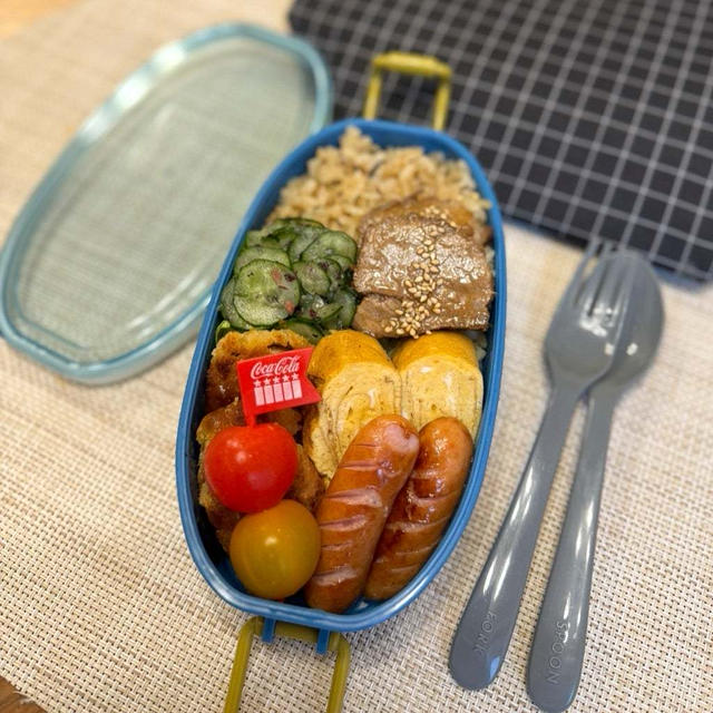今日の軽めウォーキング 新年度最初の塾弁