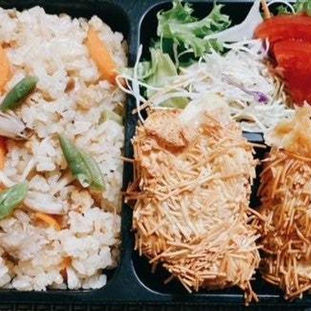 ささみのチーズ巻ソーメン衣ノンフライ弁当、野菜スープ、感動したニュース、膵臓がんについて
