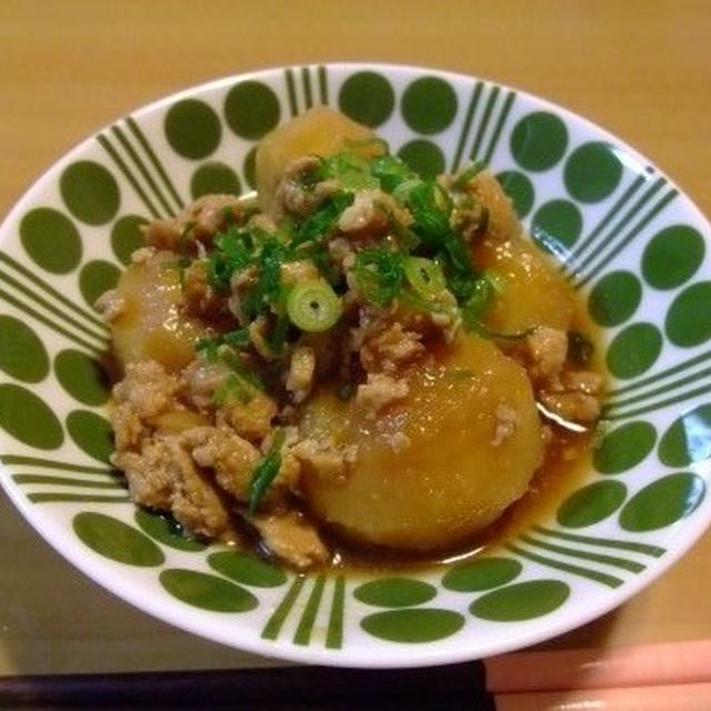 おじゃがのそぼろ煮