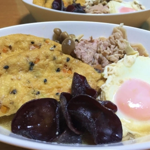 がんもどきの煮物＆のんちゃん・れお君ママのかぼちゃのサラダ♪