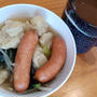 お米の値上げに負けずに節約！朝ごはんはすいとんでした(^^)
