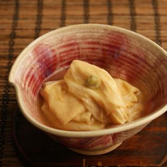 京湯葉のとろみあんかけ
