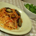 定番トマトパスタ