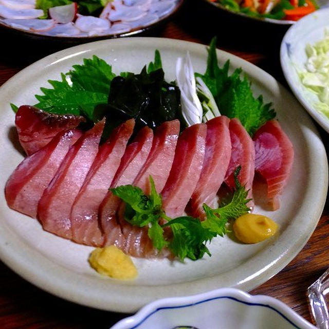 冷凍焼け？カツオ
