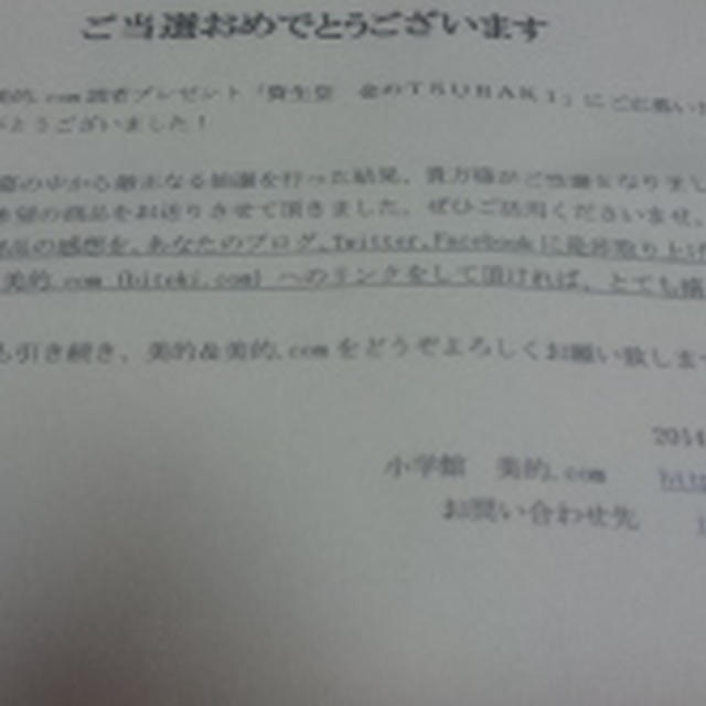 当選　美的