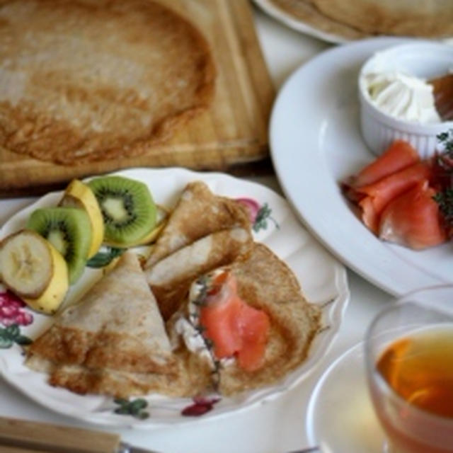 ロシア風パンケーキでゆっくり朝ごはん By Yuさん レシピブログ 料理ブログのレシピ満載
