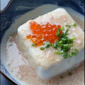 絹豆腐にプチプチ明太餡がけ♪のレシピ。